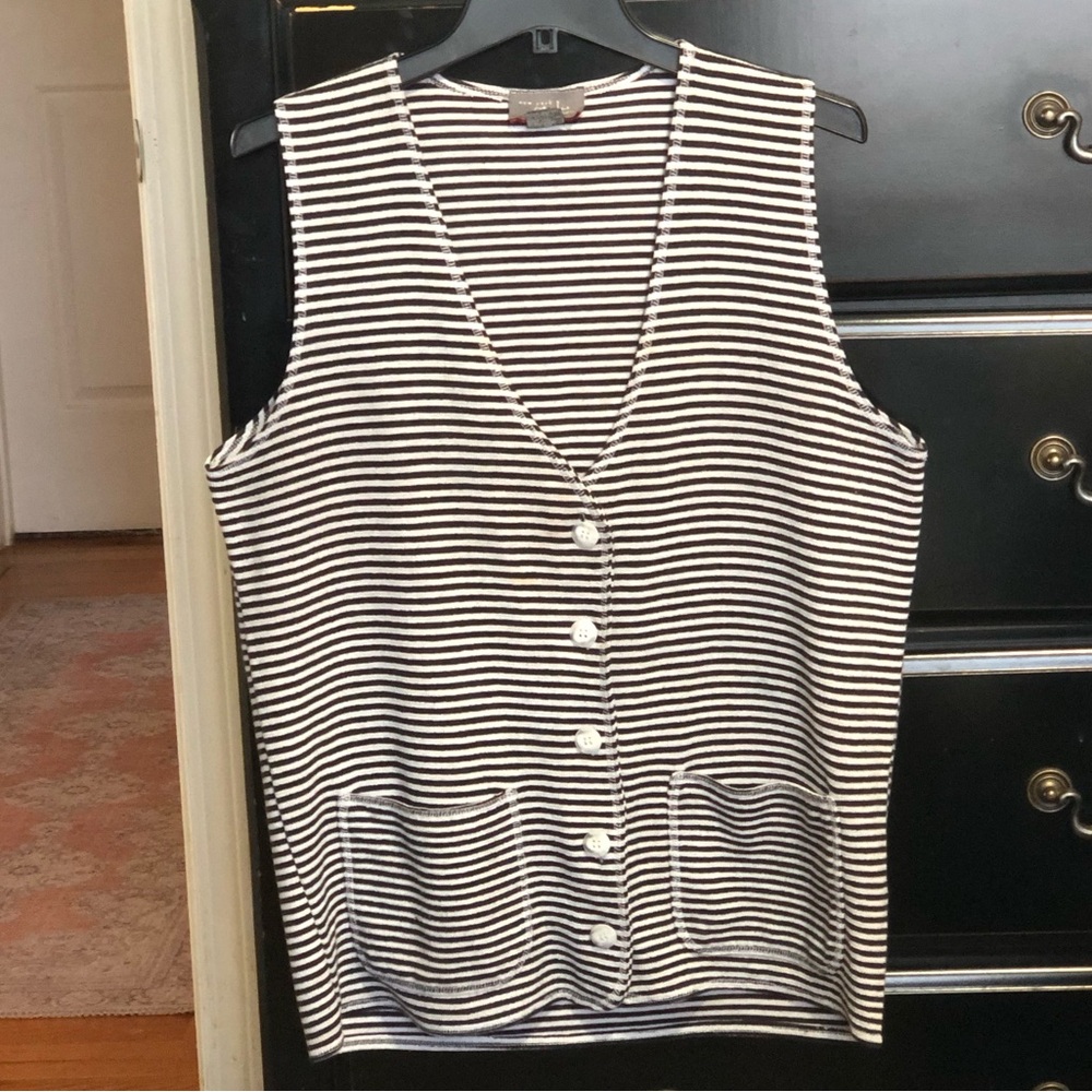 Vintage New York Style Long Vest